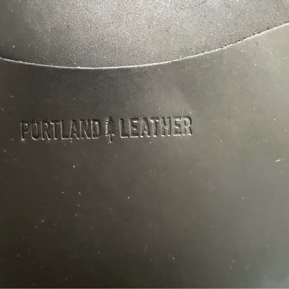 Black Round Crossbody Bag by Portland Lesther - Picture 2 of 4